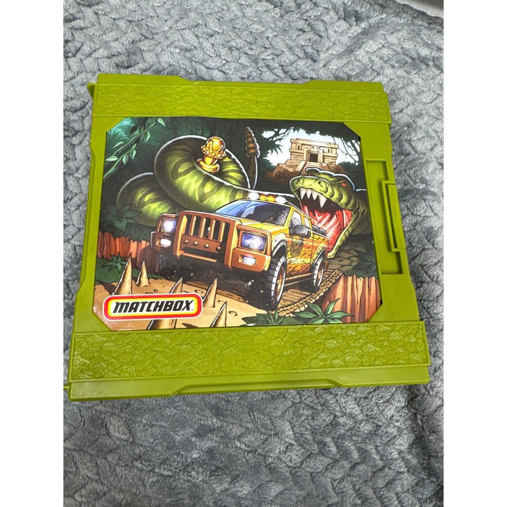Matchbox‎ Snake Jungle Pop-Up Adventure Set 2005 Mattel Portable Playset Green
